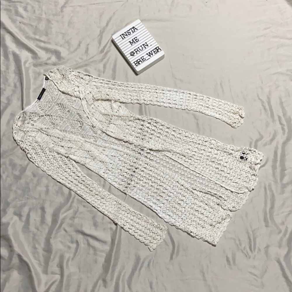 Crochet duster